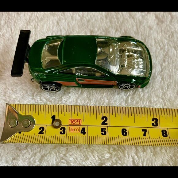2001 Hotwheels Custom Cougar Green W Clear Hood. - Picture 4 of 10